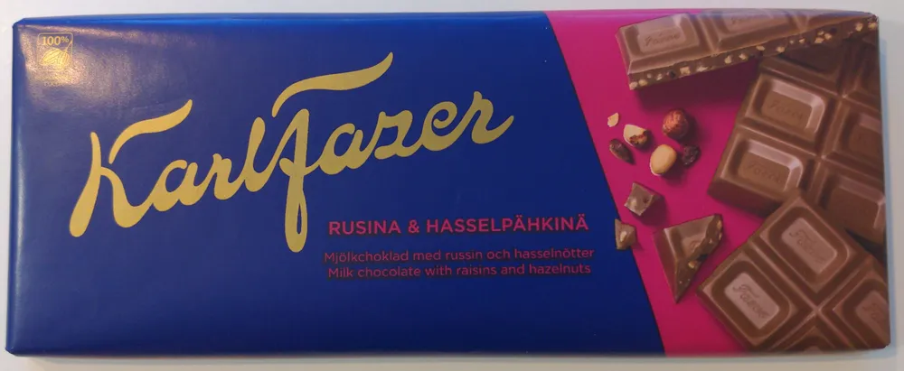 Karl Fazer Rusina & Hasselpähkinä
