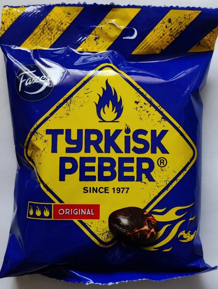 Tyrkisk Peber Original Påse Fazer