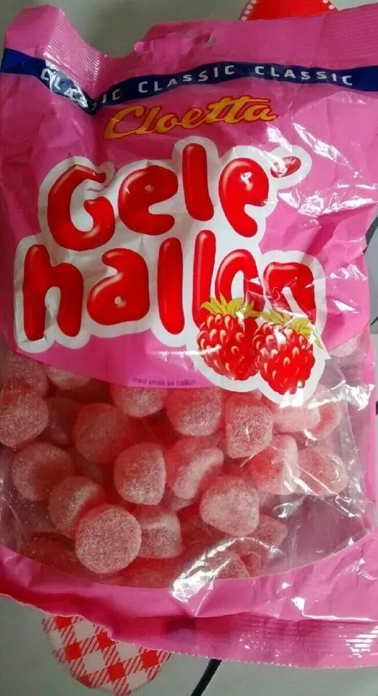 Gele hallon