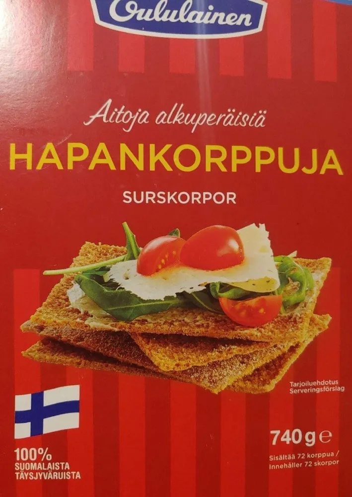 Hapankorppuja