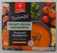 Balanssi Tomaatti-linssikeitto
