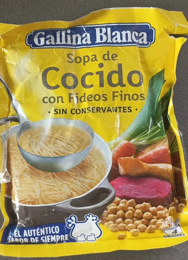 Sopa de cocido