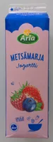 Metsämarja jogurtii