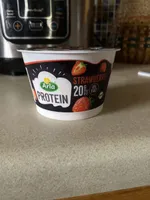 Protein yogurt strawberry