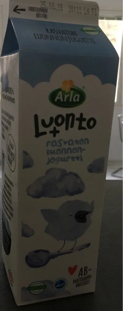 Luonto+ rasvaton luonnonjogurtti