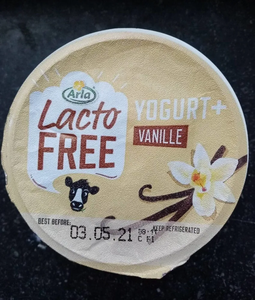 Lacto Free yogurt vanille