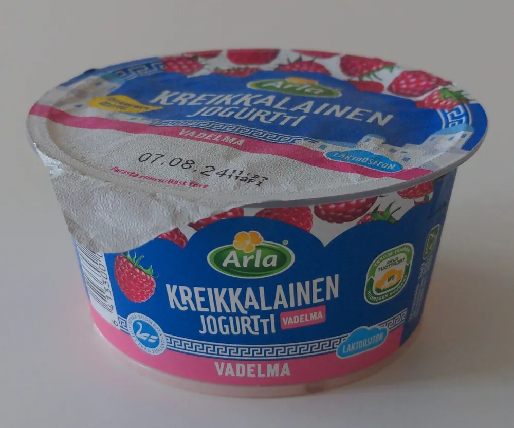 Kreikkalainen Jogurtti vadelma