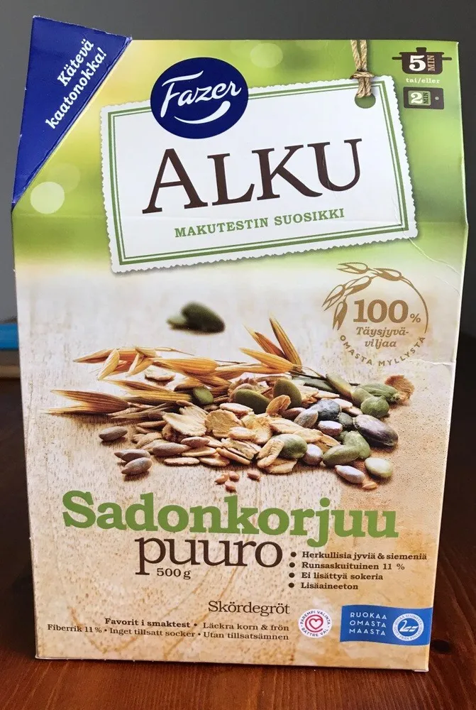Alku Sadonkorjuu puuro