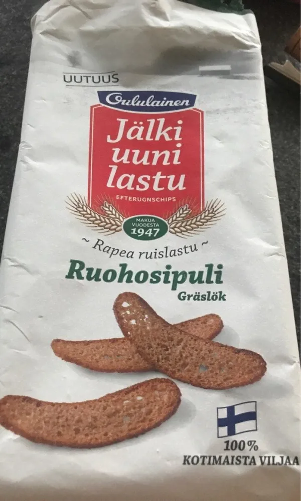 Jälkiuunilastu Ruohosipuli