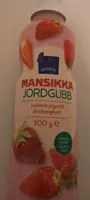 Mansikka juotava jogurtti