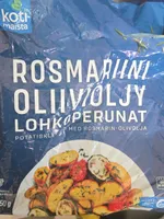 Rosmariini Oliiviöljy Lohkoperunat