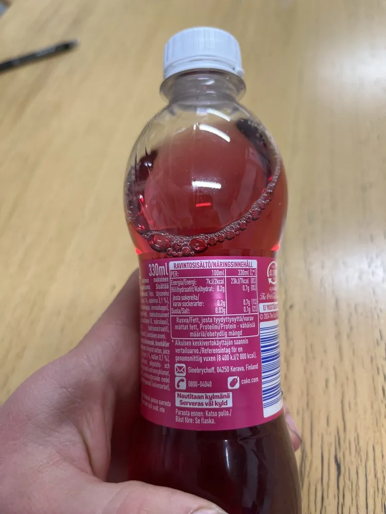 Fanta Vadelma Zero Sugar