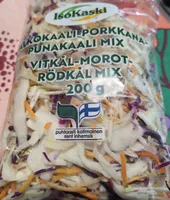 Valkokaali-porkkana-punakaali Mix