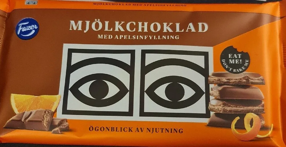 Mjölkchoklad Med Apelsin