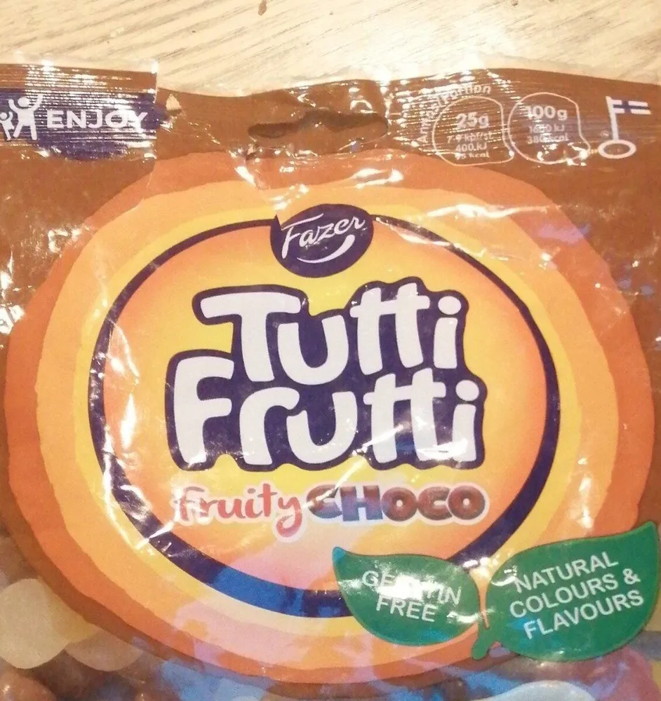Tutti Frutti fruit choco