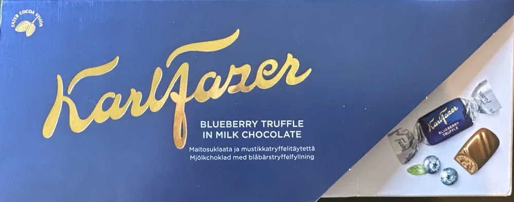 Blueberry Truffle In Milk Chocolate