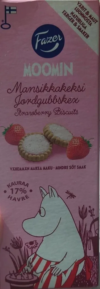 Moomin Strawberry Biscuits