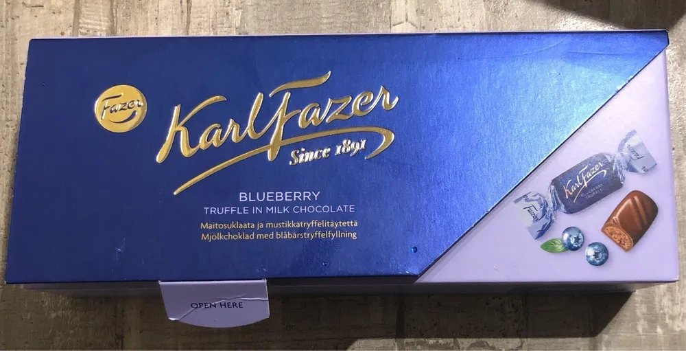 Blueberry Truffle In Milk Chocolate