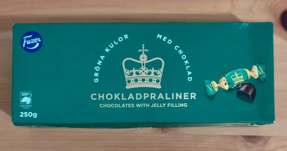 Gröna Kulor med choklad