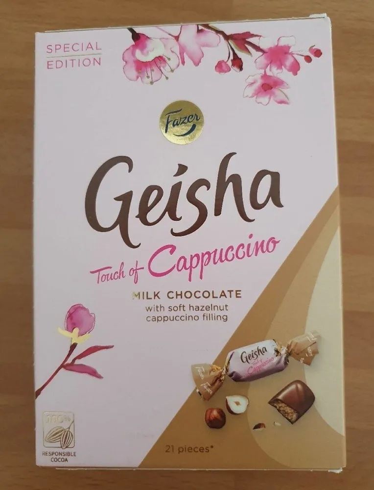 Geisha Fazer chocolates