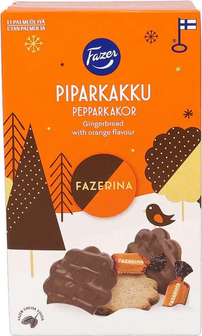 Suklaapiparkakku Orange Flavour