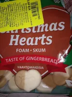Bonbons guimauve Christmas Hearts