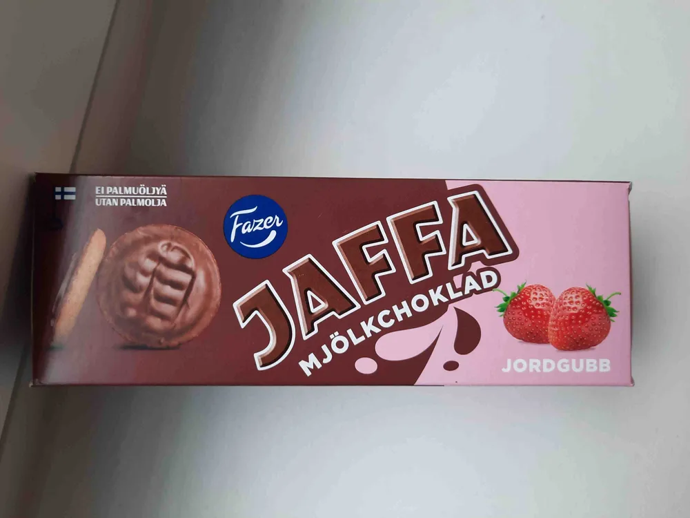 Jaffa maitosuklaa mansikka
