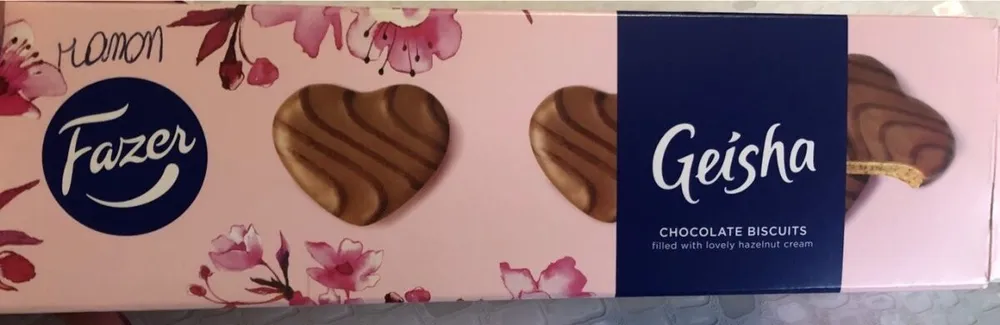 Geisha Suklaakuorrutettu Keksi