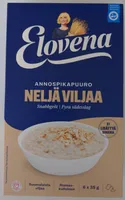 Elovena Annospikapuuro Täysjyvähiutale 4 Viljaa
