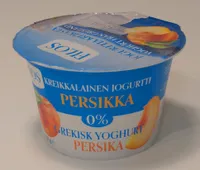 Kreikkalainen jogurtti persikka 0%