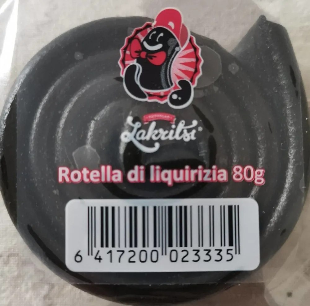 Rotella di liquirizia 80g