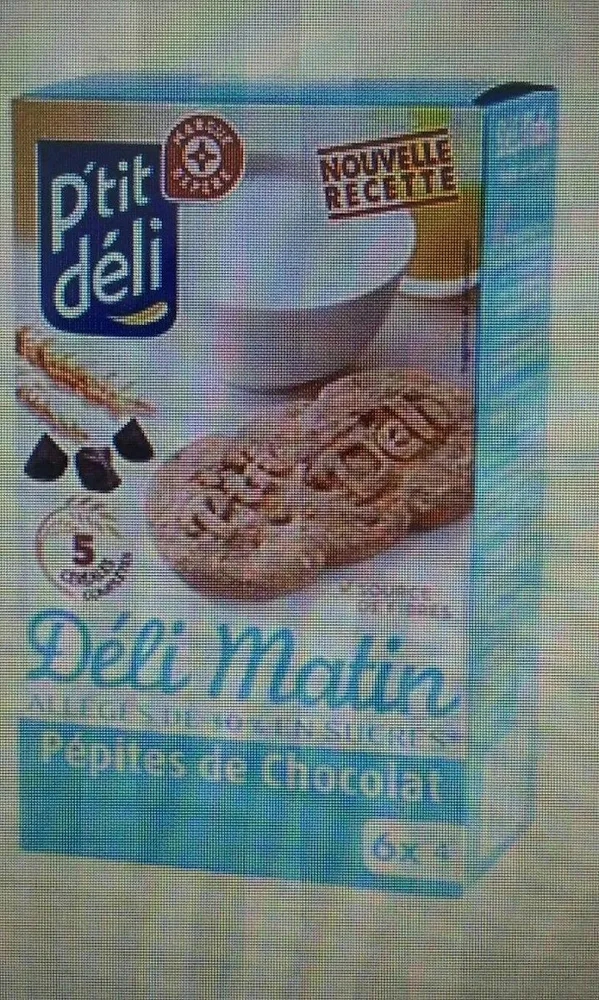 Deli matin pépite de chocolat