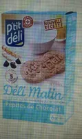 Deli matin pépite de chocolat