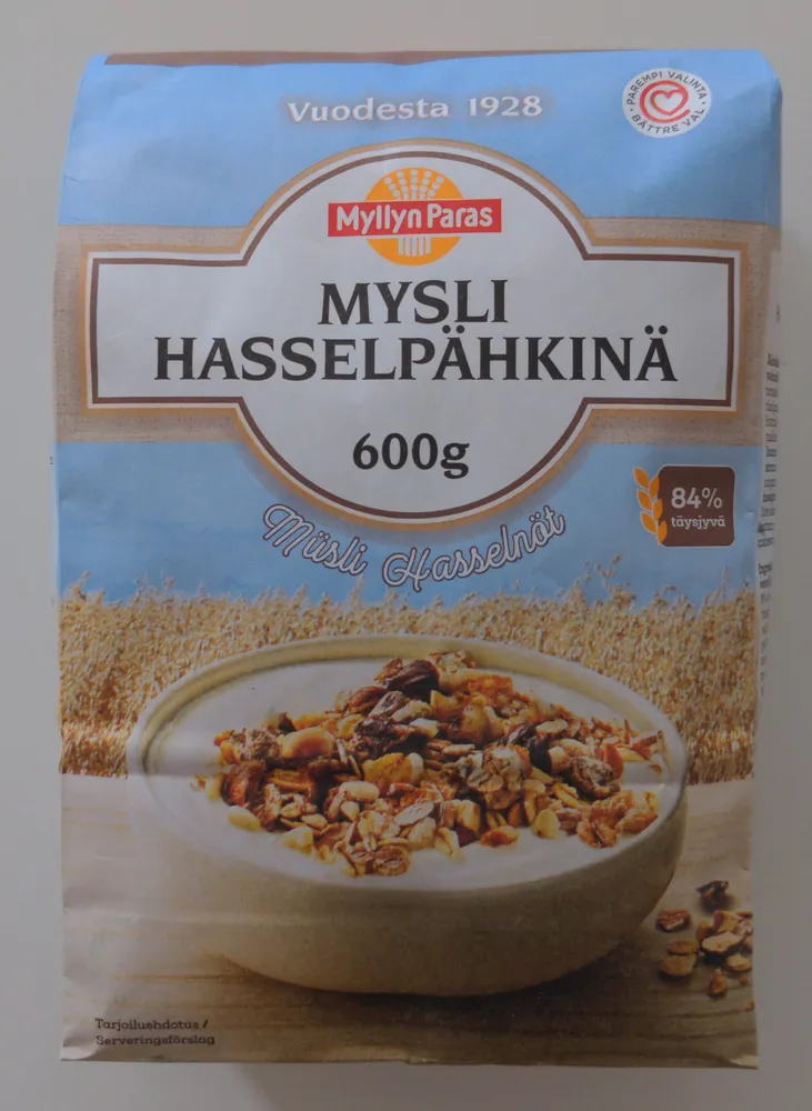 Mysli hasselpähkinä