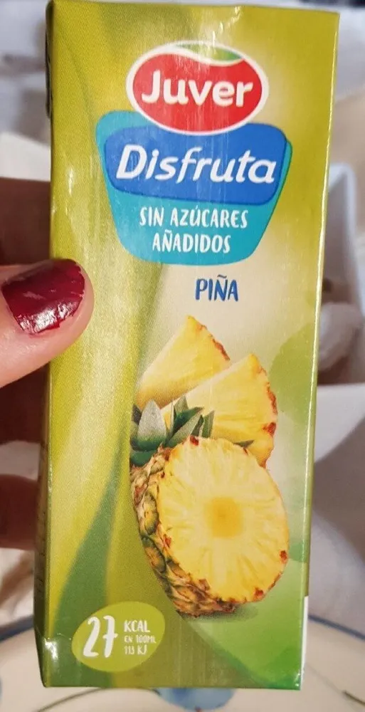 Zumo de piña
