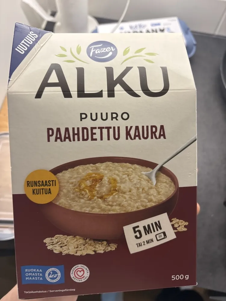 Alku Paahdettu Kaura