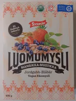 Luomumysli Mansikka-Mustikka