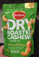Dry roasted cashews sourcream & onion