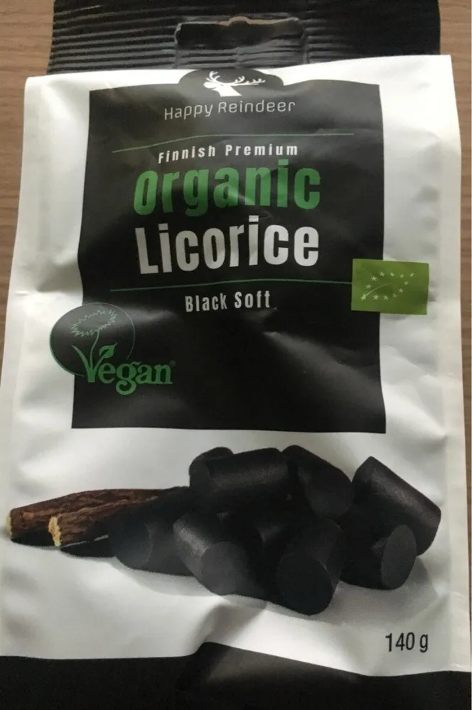 Organic Black Soft Licorice