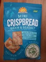 Mini Crispbread Grain & Seasalt