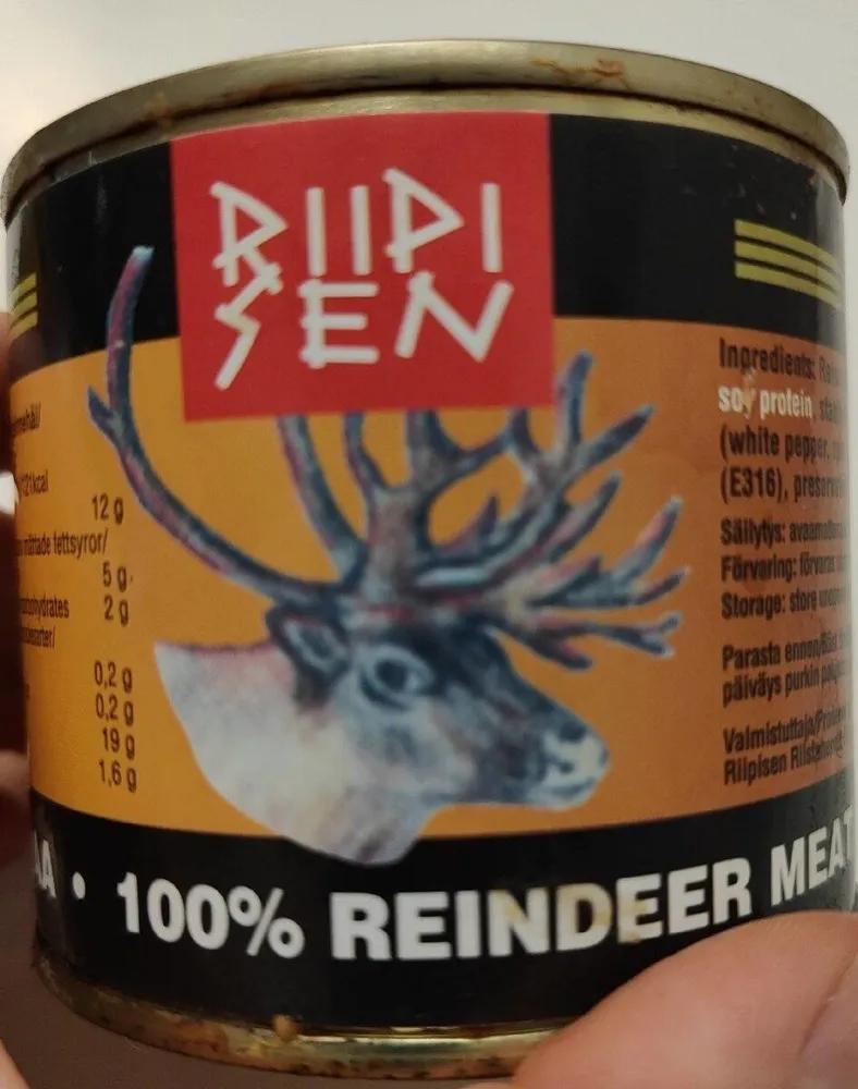 Reindeer meat