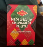 Hedelmä- ja salmiakkiruutu