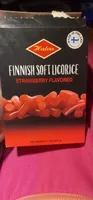 Finnish Soft Licorice Strawberry Flavored