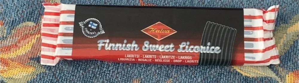 Finnish sweet licorice