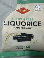 Gluten free  liquorice made from oats