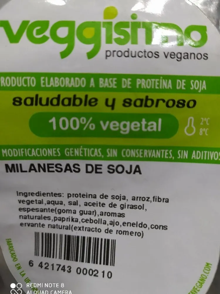 Milanesas de Soja