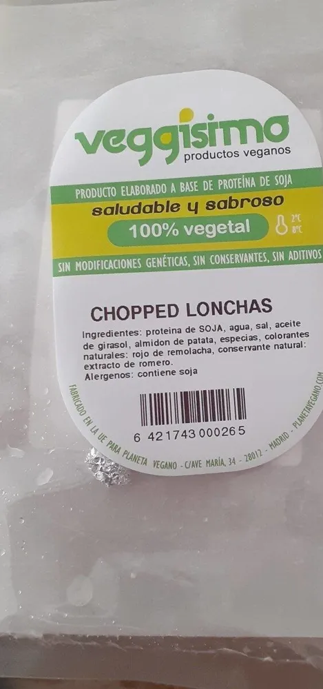 Chopped lonchas