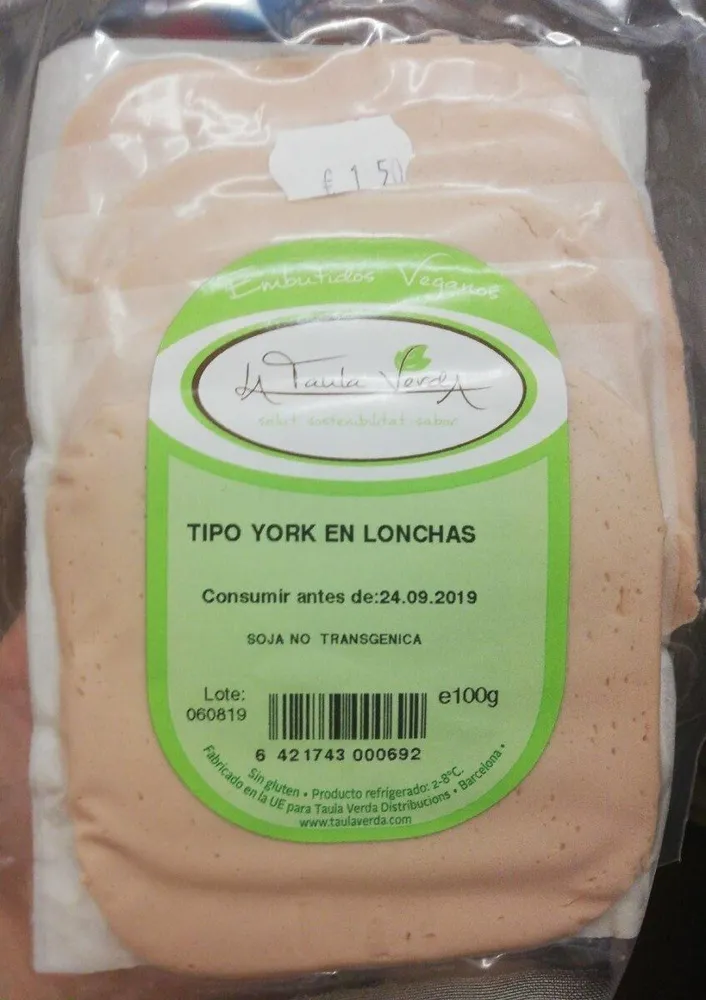 York en lonchas