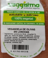Vegandela de Olivas en lonchas