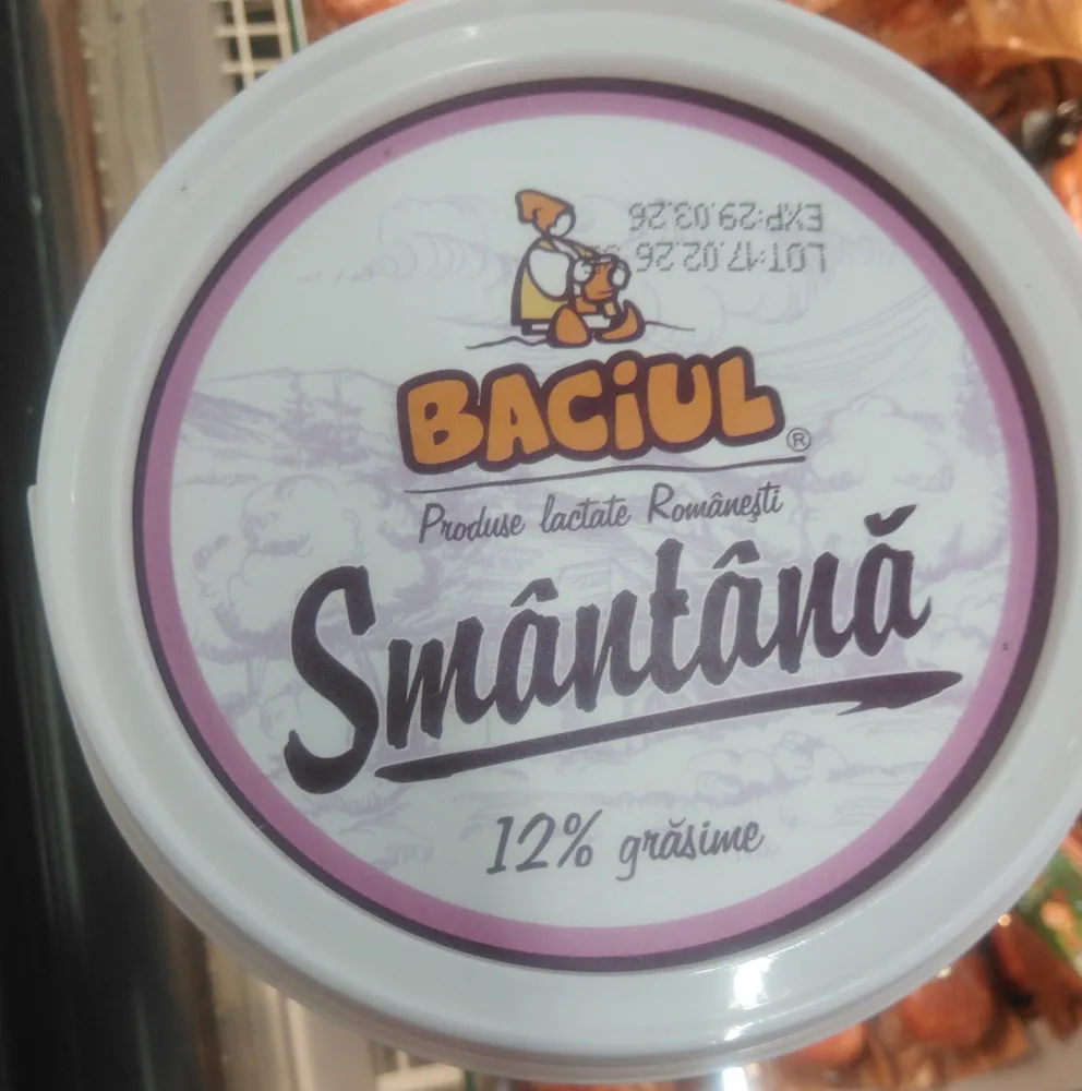 Baciu Smantana 12% mare